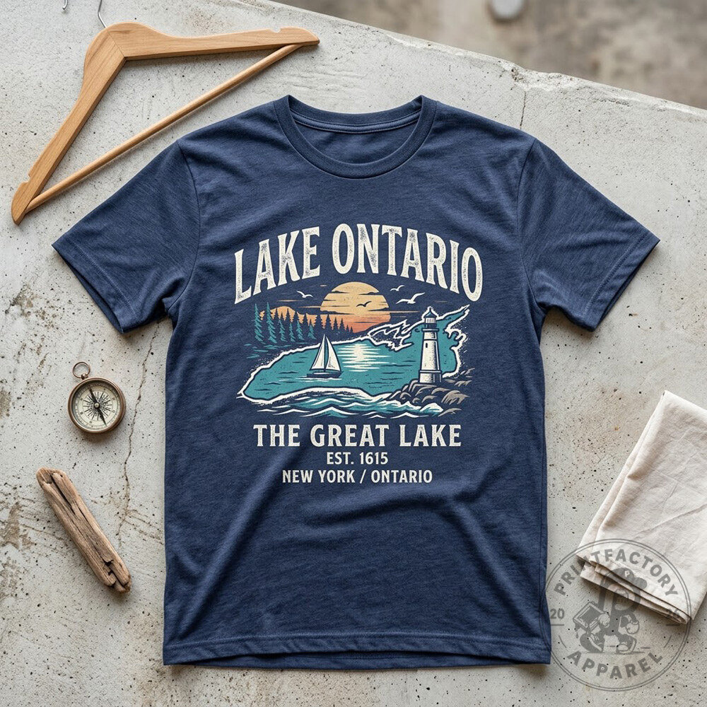 Lake Ontario T-Shirt for Fans - Stand Out in Style