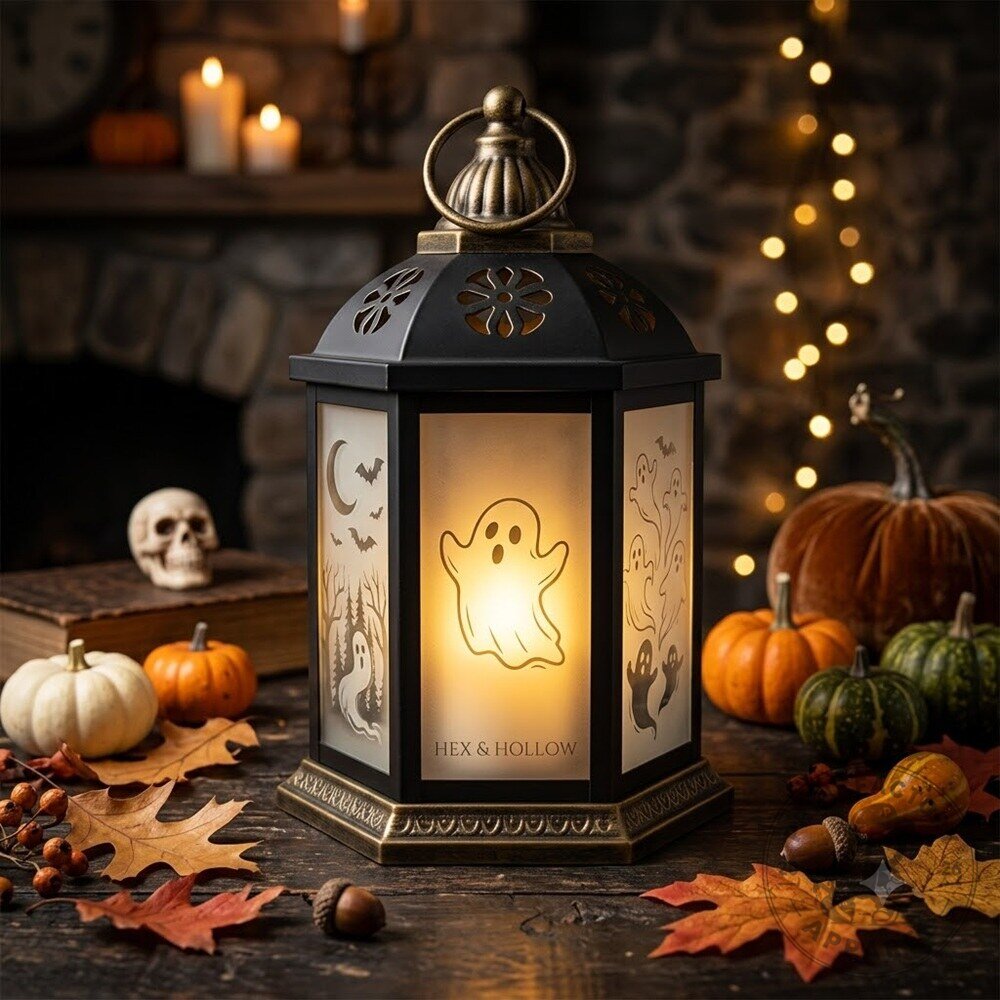 Hex & Amp Hollow Ghost Halloween Lantern 2026 Trend