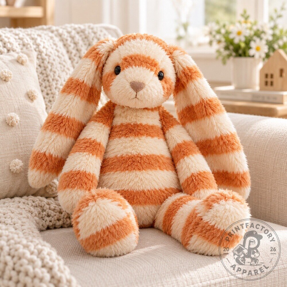Jellycat Fizzleskip Bunny Plush Toy for Lover