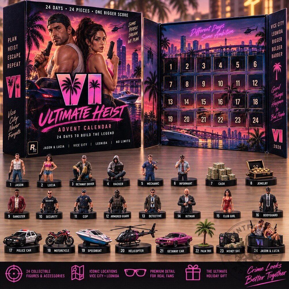 GTA VI Vice City Ultimate Heist Advent Calendar
