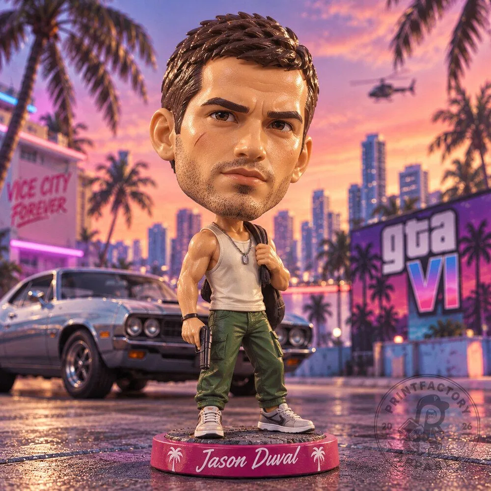 GTA VI Jason Duval BADDIE in Vice City Sunset Game Kit 1 GTA VI Jason Duval BADDIE in Vice City Sunset Game Kit