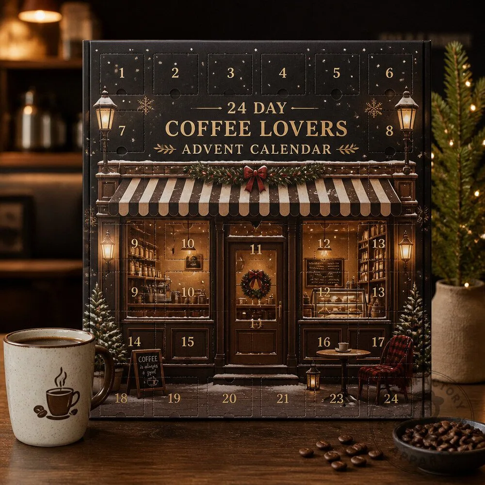Coffee Advent Calendar 2026 24 Days Starbucks Snoopy Cup Holiday Trend