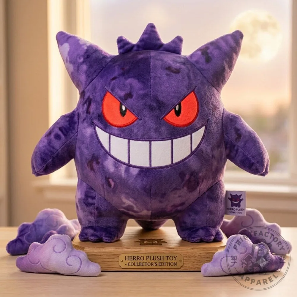 Hot Wheels Premium Gengar Nissan Skyline GT-R V-Spec II Die Plush Toy