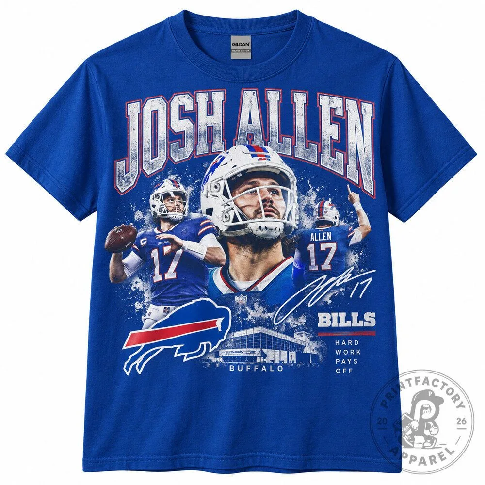 Josh Allen Shirt for Fans - Show Your Team Pride in Comfort