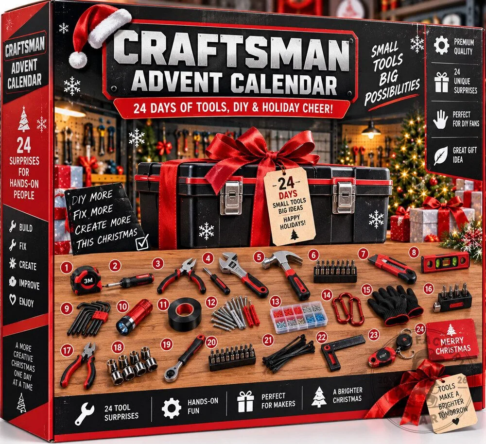 Craftsman Advent Calendar 2026 for Exciting Holiday Countdown