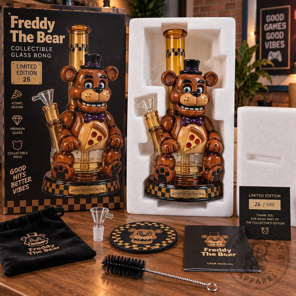 Pizza Bear Bong Freddy Fazbear Limited Edition 2026 Trending 13 Pizza Bear Bong Freddy Fazbear Limited Edition 2026 Trending