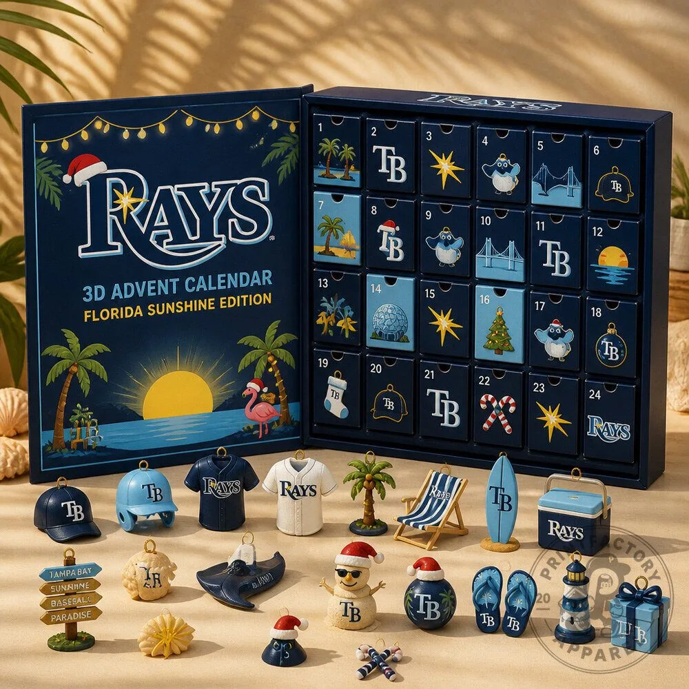24 Day Rays Baseball Advent Calendar With Florida Sunshine
