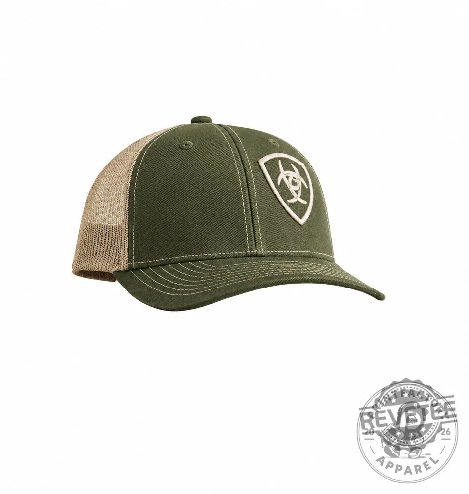 Pete Calvin Logan Marshall Blowback Ariat Logo Trucker Hat cap 1 Pete Calvin Logan Marshall Blowback Ariat Logo Trucker Hat cap