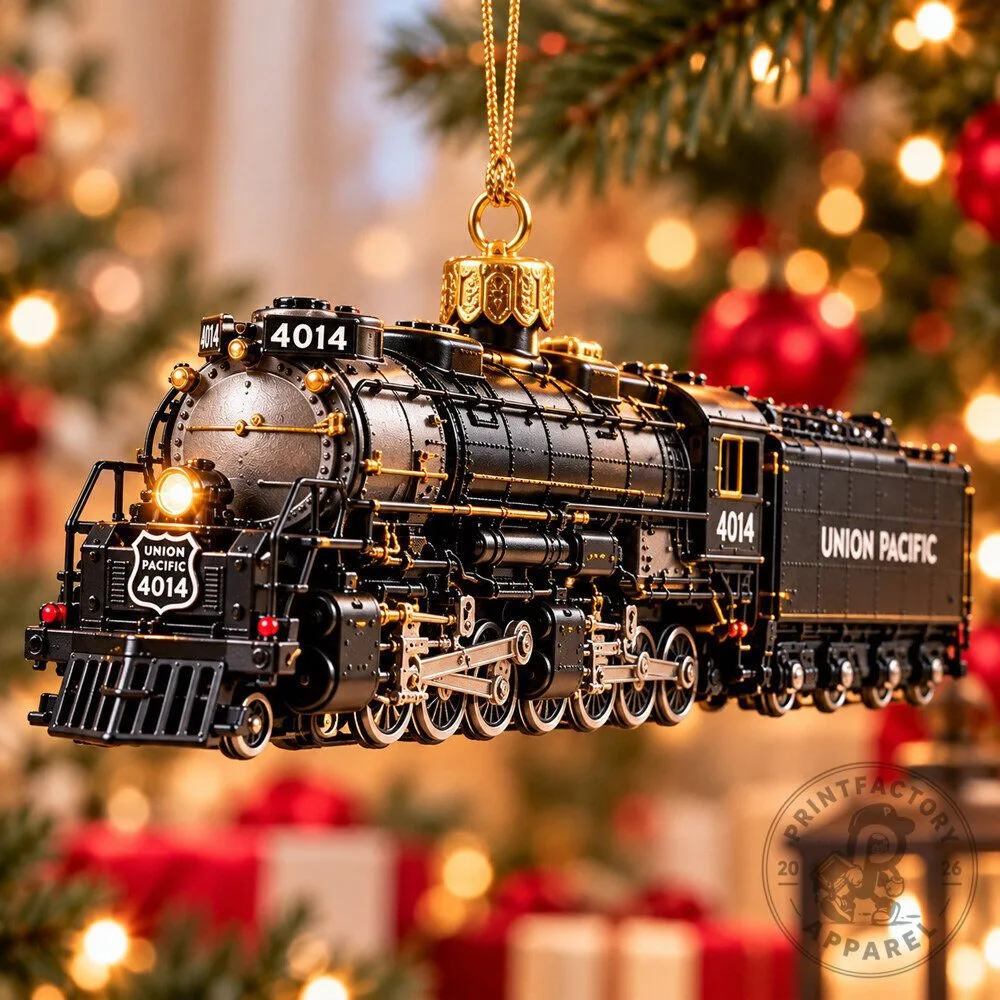 Big Boy 4014 Steam Locomotive Christmas Ornament 2026 Trending