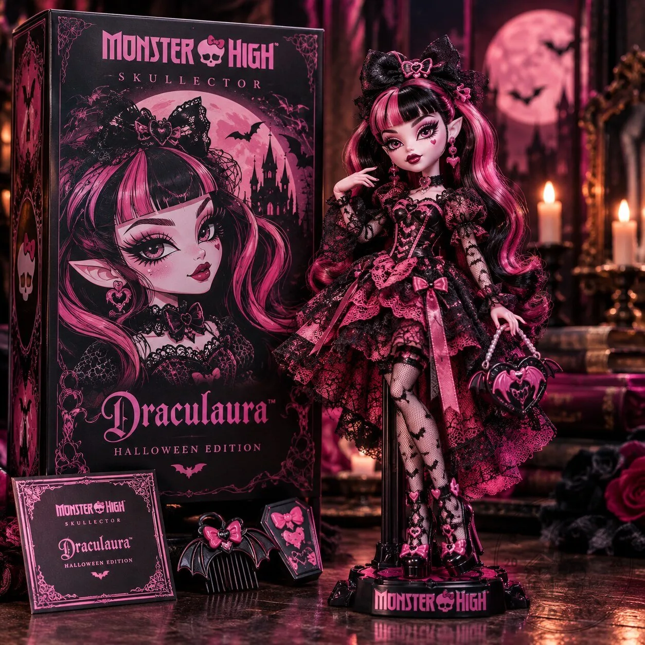 Monster High Skullector Draculaura Doll Halloween 2026 Limited Edition